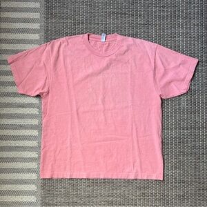 Los Angeles Apparel Pink Short Sleeve Tee